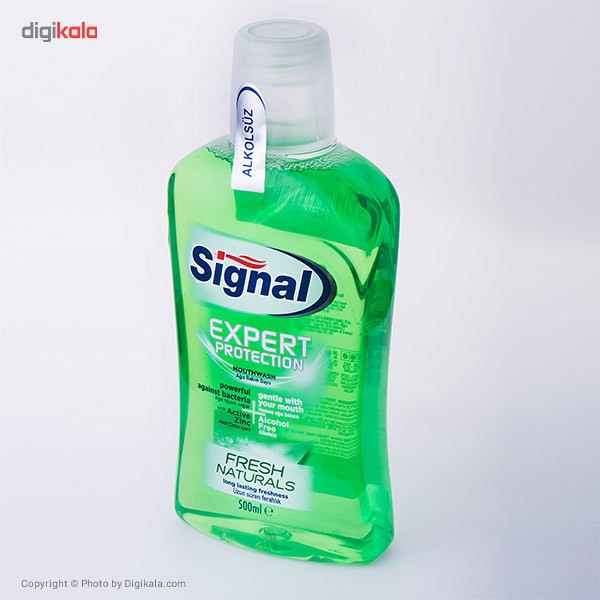 دهان شویه سیگنال مدل Fresh Natural حجم 500 میلی لیتر
