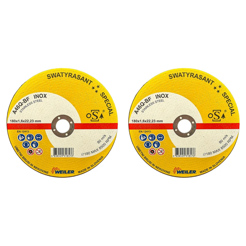 صفحه برش استیل ویلر مدل LSC-180-Yugoslav سایز 180 میلی‌متر