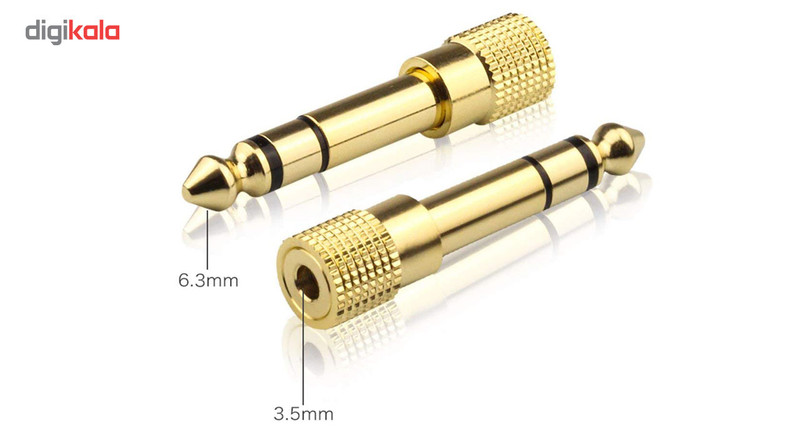 مبدل جک 3.5 به 6.3 میلی متری استریو