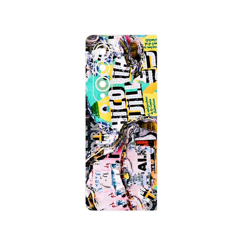 برچسب پوششی ماهوت مدل Collage of Teared Paper مناسب برای گوشی موبایل سامسونگ Galaxy Z Fold4