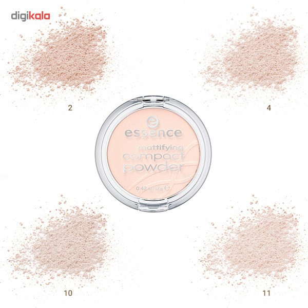 پنکیک بژ خیلی روشن اسنس مدل Mattifying Compact 11