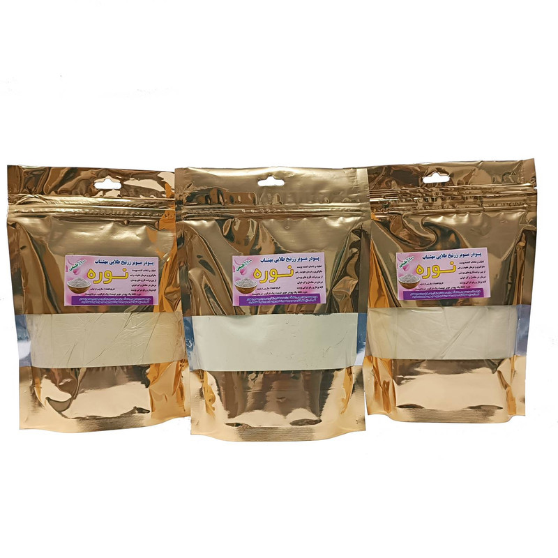 پودر موبر مهتاب نوره مدل زرنیخ وزن 1000 گرم