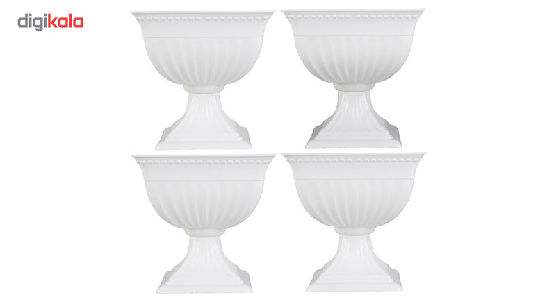 گلدان مدل سلین کد 0129 مجموعه 4عددی