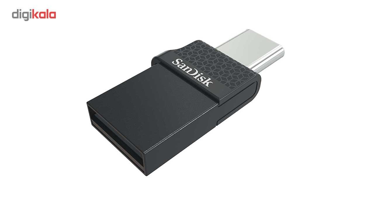 فلش مموری سن دیسک مدل Dual Drive USB Type-C ظرفیت 64 گیگابایت main 1 1