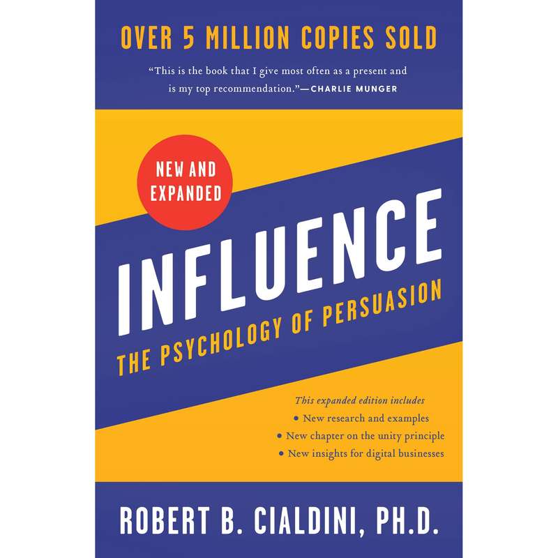 کتاب Influence اثر Robert B. Cialdini, PhD انتشارات HarperCollins