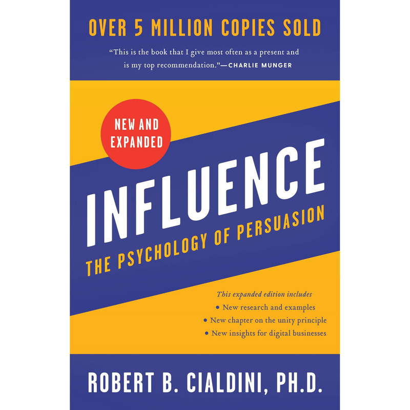 کتاب Influence اثر Robert B. Cialdini, PhD انتشارات HarperCollins