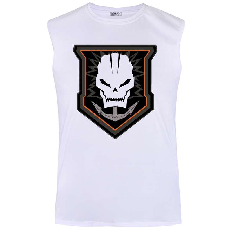 تاپ مردانه مدل CALL OF DUTY کد TOW24 رنگ سفید