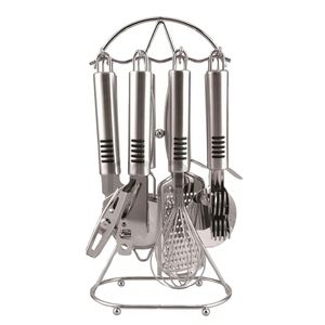 نقد و بررسی سرویس 8 پارچه ابزار آشپزخانه یونی هوم مدل 6680G توسط خریداران