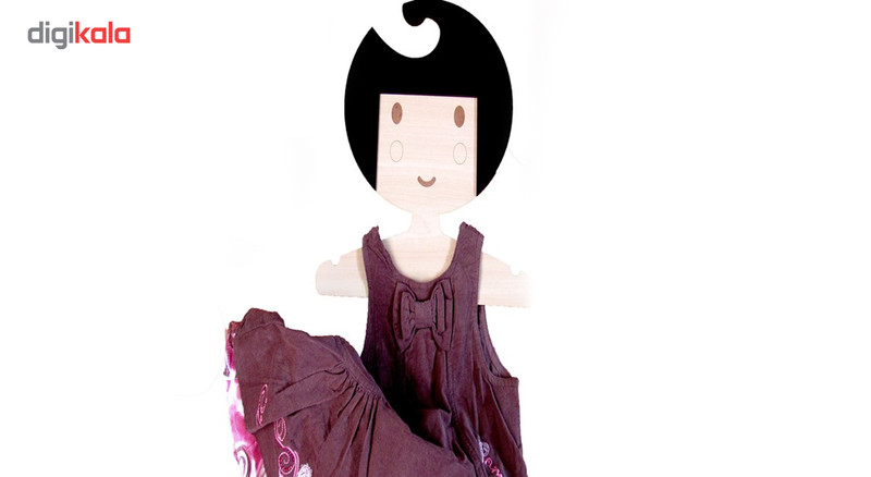 چوب لباسی کودک مدل مو صاف بسته 3 عددی چوب لباسی کودک مدل مو صاف بسته 3 عددی