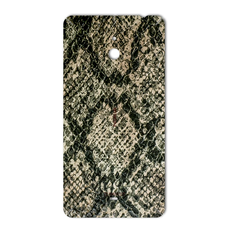 برچسب تزئینی ماهوت مدلJungle-python Texture مناسب برای گوشی Nokia Lumia 1320
