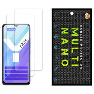 Multi Nano X-S2N Screen Protector For Vivo Y22s Pack of 2