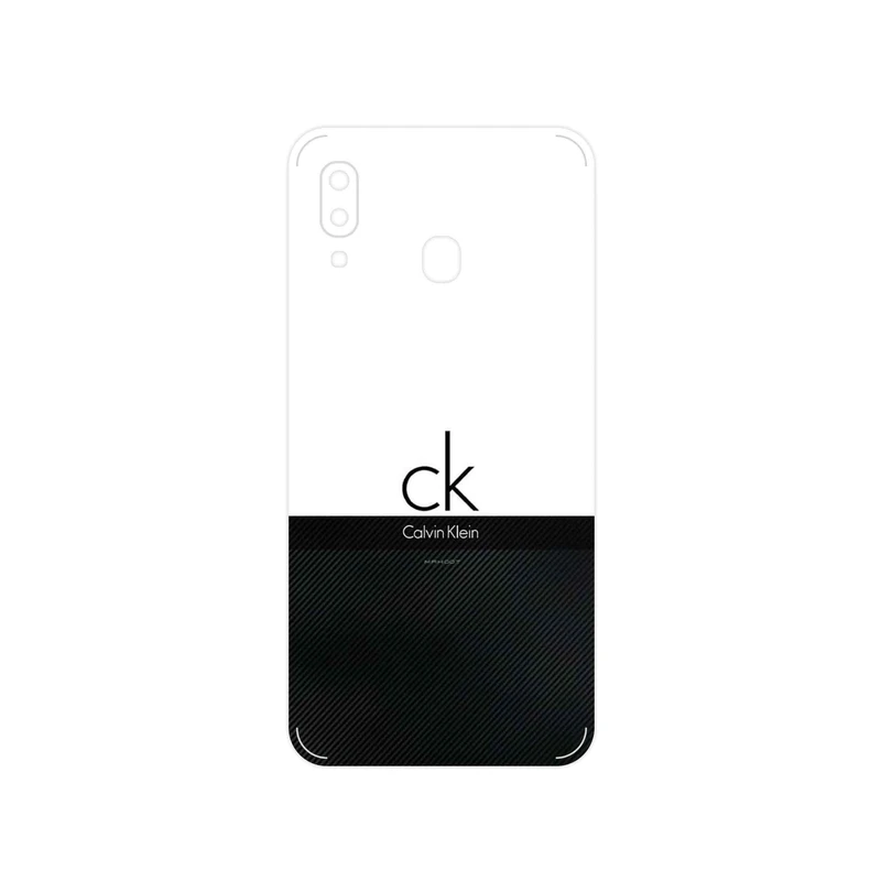 برچسب پوششی ماهوت مدل Calvin Klein مناسب برای گوشی موبایل سامسونگ Galaxy A20