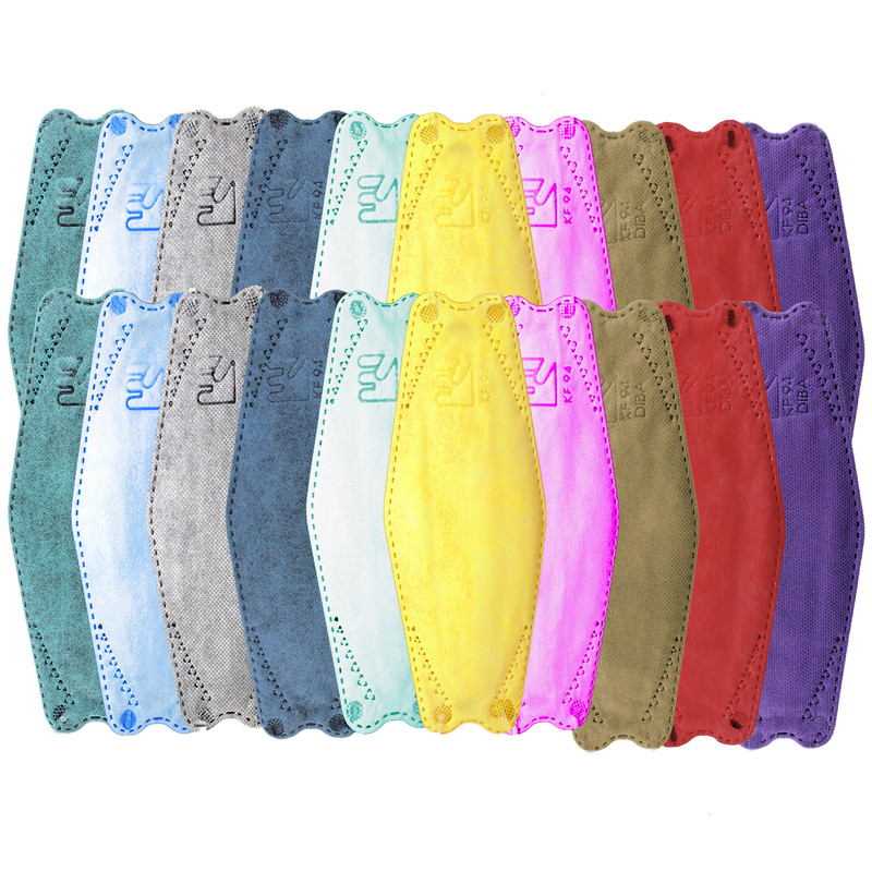 ماسک تنفسی دکترخوشرام مدل mix 10 color new بسته 20 عددی