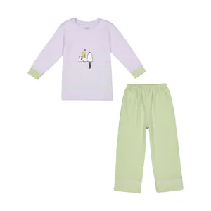 ست تی شرت آستین بلند و شلوار دخترانه ناربن مدل 1521414-60