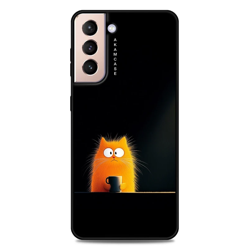 کاور آکام مدل AMC-WSGS21P-CATS-43 مناسب برای گوشی موبایل سامسونگ Galaxy S21 Plus
