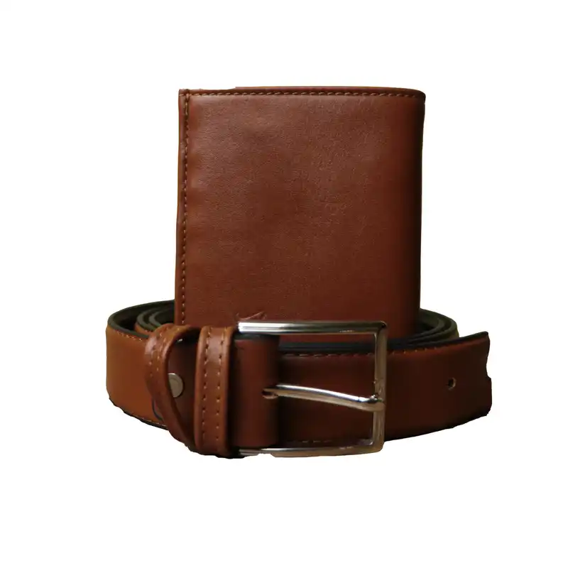 ست هدیه مردانه چرمسال مدل دو تکه جیبی