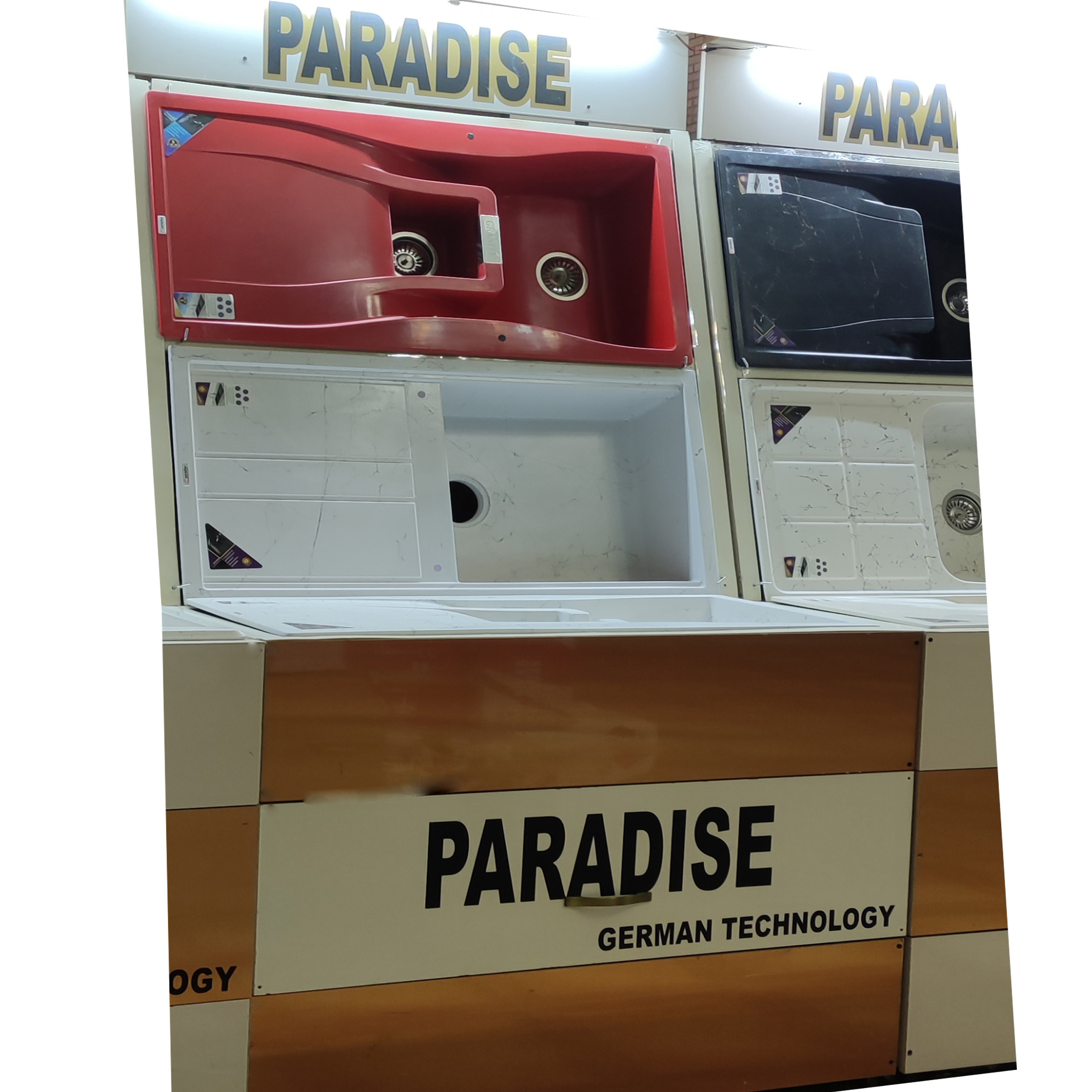 سینک ظرفشویی پارادایز مدل TURKEY101-WS توکار