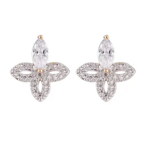 گوشواره طلا 18 عیار زنانه قیراط کد GH3045