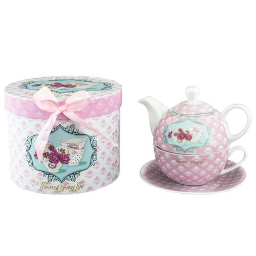 ست قوری و فنجان سرامیکی شیانچی کد 010082