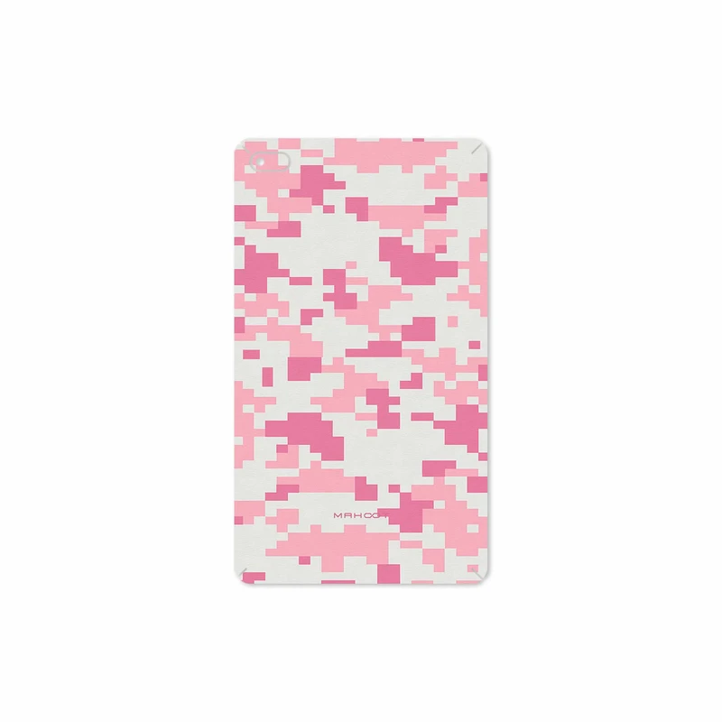 برچسب پوششی ماهوت مدل Army-Pink-pixel مناسب برای تبلت لنوو E7