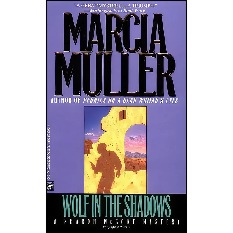 کتاب Wolf in the Shadows  اثر Marcia Muller انتشارات Mysterious Press