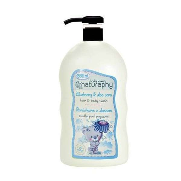 شامپو سر و بدن کودک ناتورافی مدل Blueberry & Aloevera حجم 1000 میلی لیتر شامپو سر و بدن کودک ناتورافی مدل Blueberry & Aloevera حجم 1000 میلی لیتر