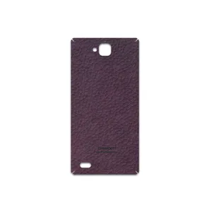 MAHOOT Purple-Leather Cover Sticker for Honor 3C