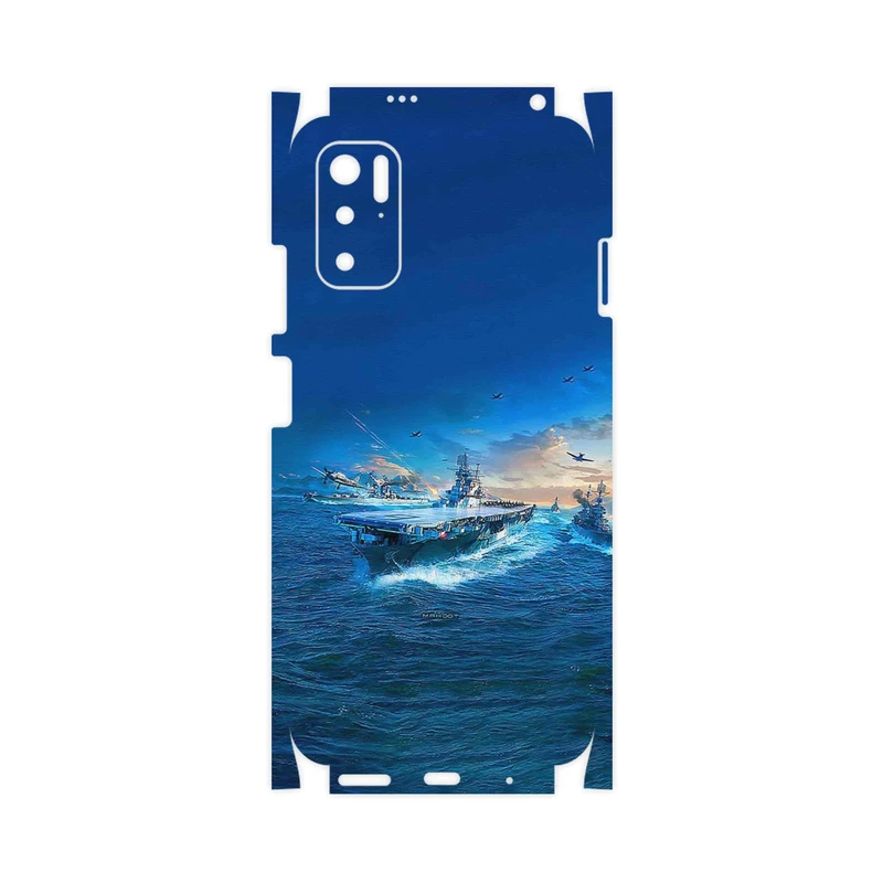 برچسب پوششی ماهوت مدل Warship-FullSkin مناسب برای گوشی موبایل شیائومی Poco M3 Pro 5G