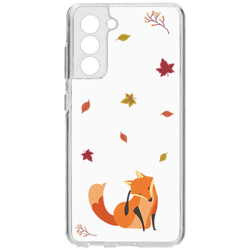 کاور طرح Fox مناسب برای گوشی موبایل سامسونگ Galaxy S22 Plus