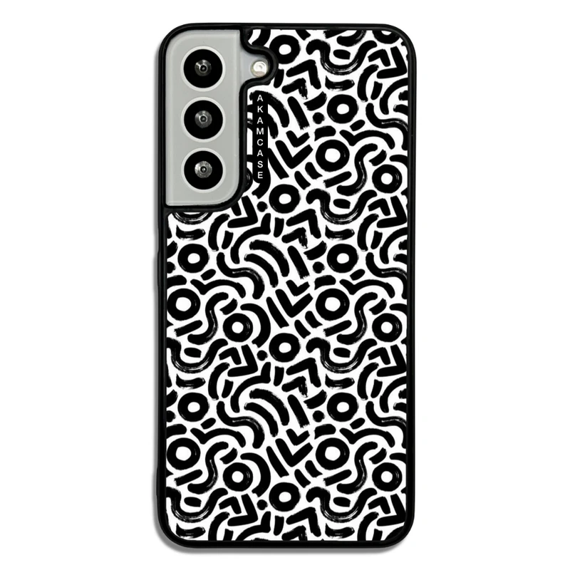 کاور آکام مدل AMC-WSGS22-DOODLE5 مناسب برای گوشی موبایل سامسونگ Galaxy S22