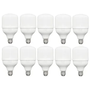 لامپ ال ای دی 20 وات دونور مدل استوانه پایه E27 مجموعه 10 عددی