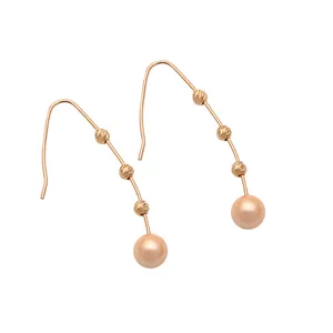 گوشواره طلا 18 عیار رزگالری کد N055 