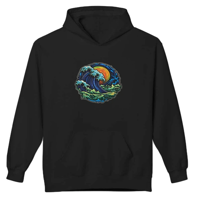 هودی مردانه پاد آفرین مدل اسپرت طرح ونگوک طبیعت کد 0347