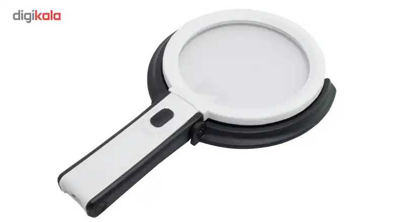 ذره بین پایه دار رومیزی چراغدار مدل MG3B-1D