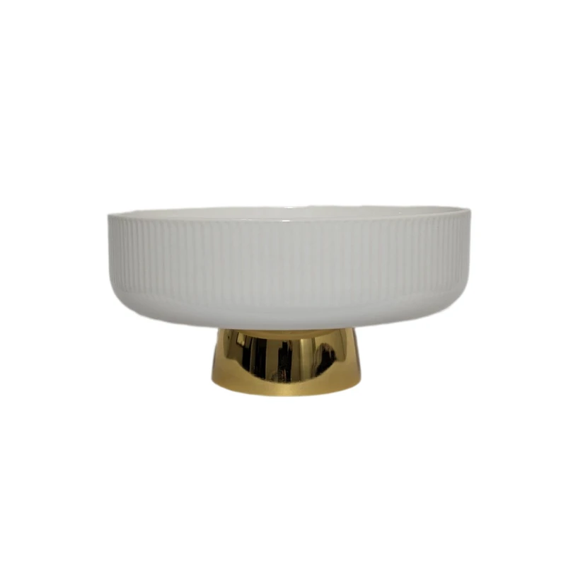 میوه خوری مدل کلاسیک پایه طلا mive300