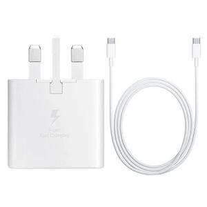 شارژر دیواری 35 وات دو پورت مدل BEST به همراه کابل تبدیل USB-C