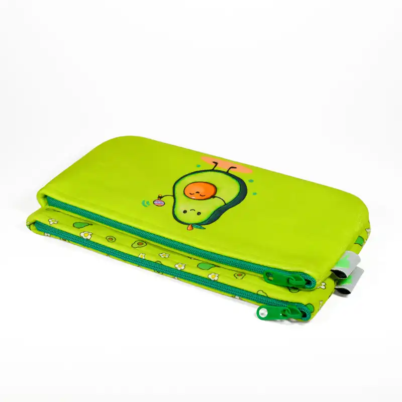 جامدادی طوطی دیزاین طرح آووکادو مدل دوقلو Milky-01