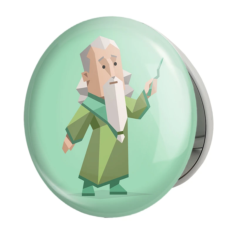 آینه جیبی خندالو طرح تایپ شخصیتی مشاور INFJ مدل تاشو کد 7709 