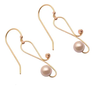 گوشواره طلا 18 عیار رزگالری کد N060