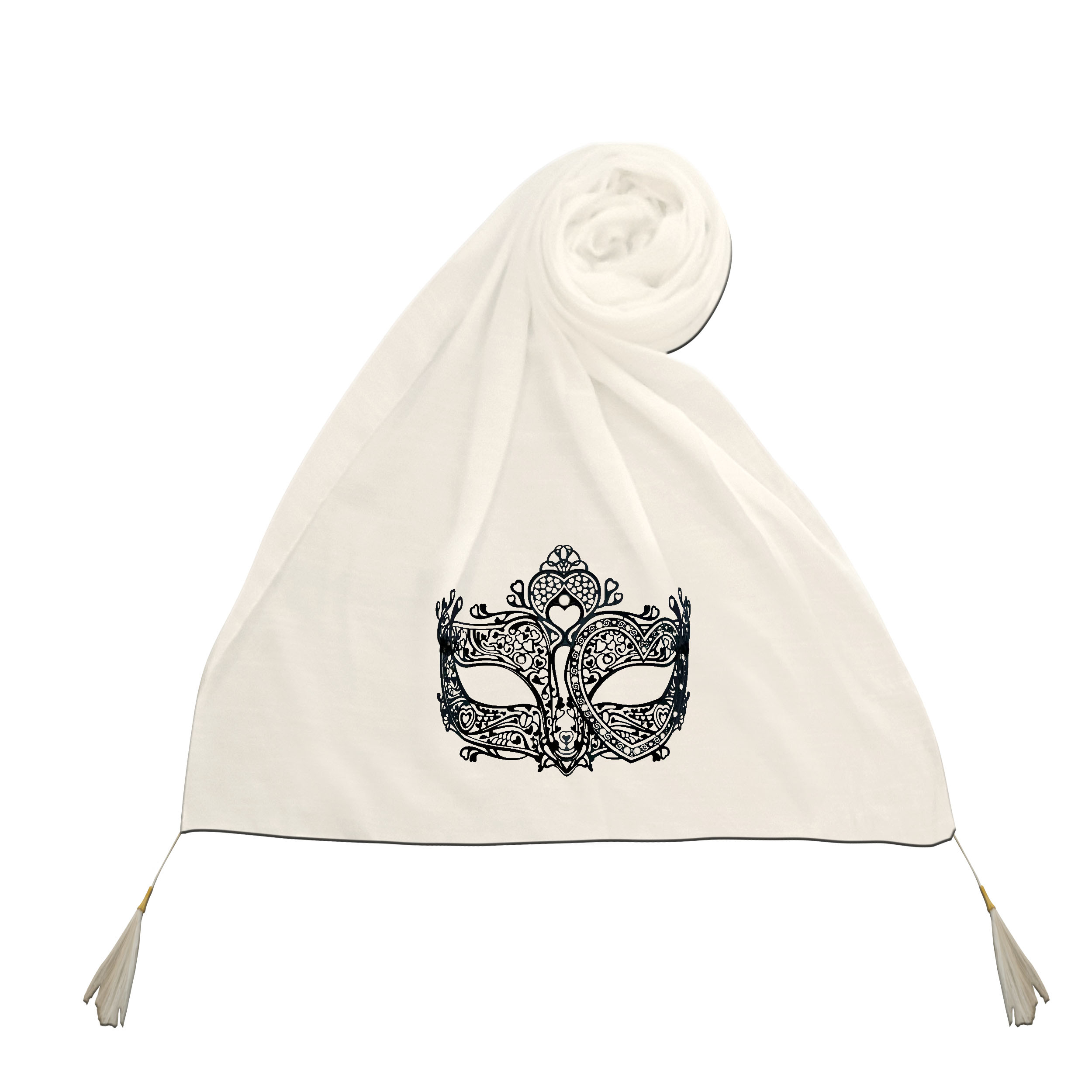 شال زنانه مدل بالماسکه