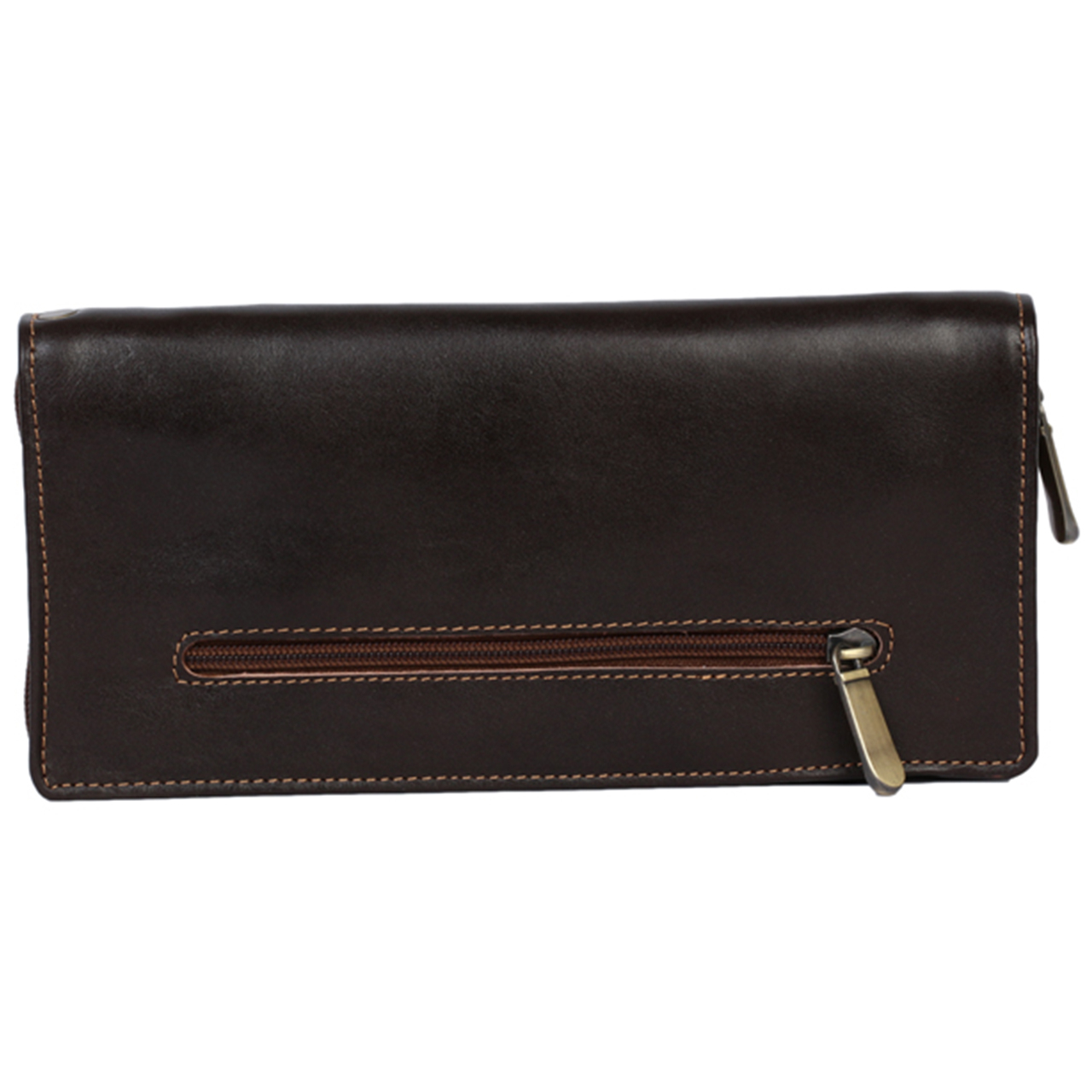 کیف پاسپورتی رویال چرم کد P13-DarkBrown
