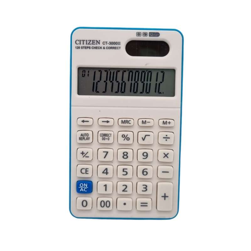 ماشین حساب سیتیزن مدل جیبی کد CT3000