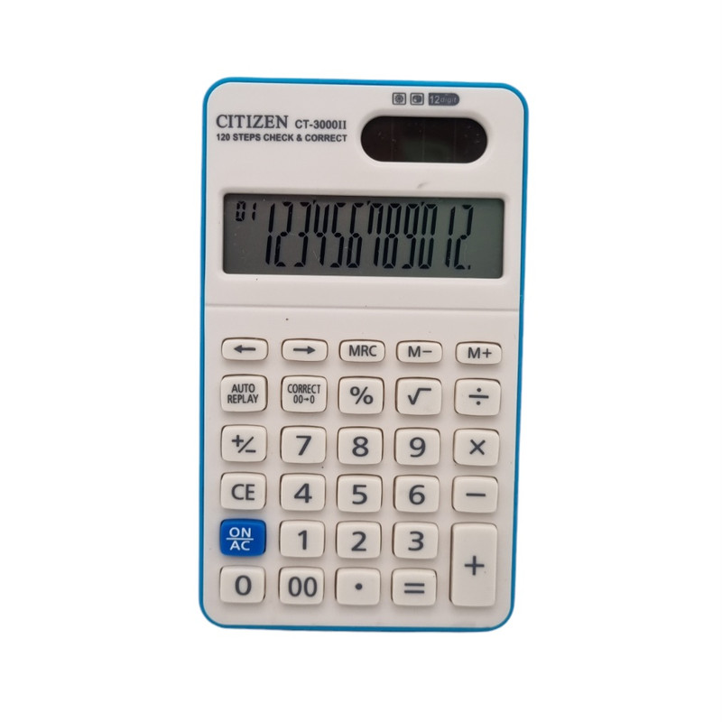 ماشین حساب سیتیزن مدل جیبی کد CT3000
