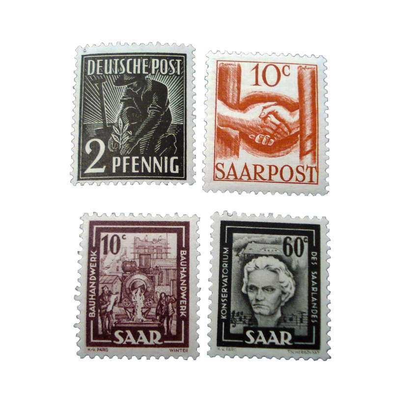 تمبر یادگاری مدل ملل کد bc-1889 مجموعه 4 عددی