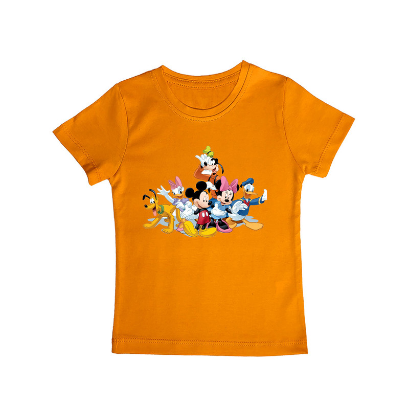 تی شرت آستین کوتاه پسرانه مدل mickey mouse Og047