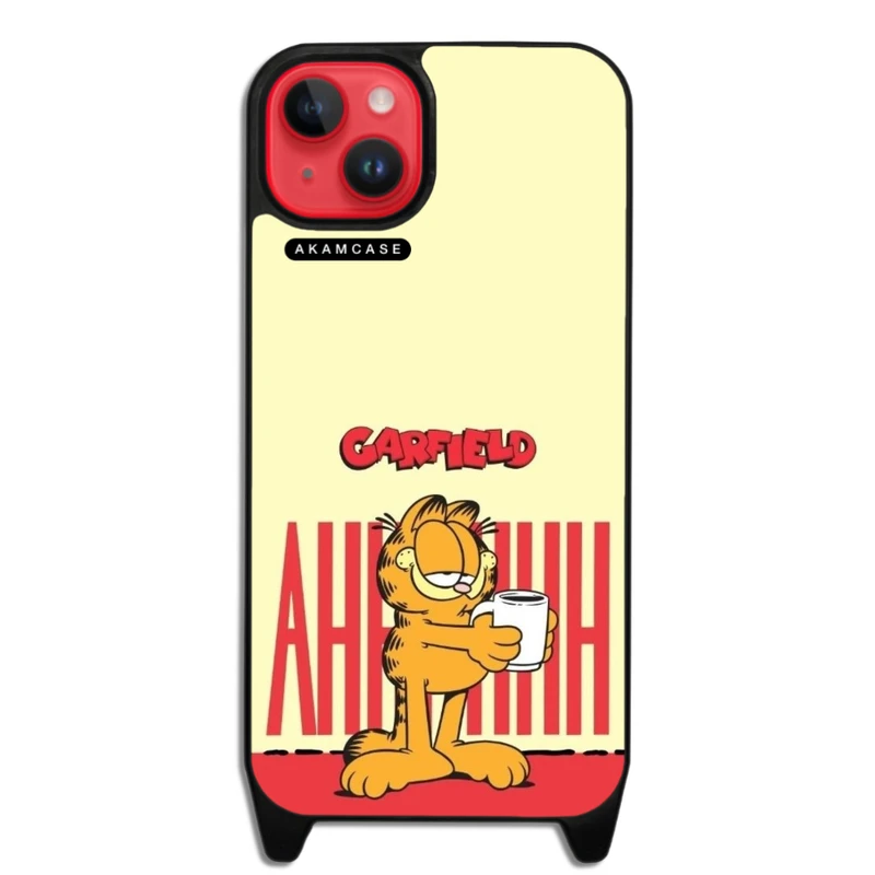 کاور آکام مدل AMC-WLA14PLUS-GARFIELD12 مناسب برای گوشی موبایل اپل iPhone 14 Plus