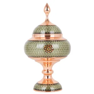 شکلات خوری خاتم کاری گالری گوهران مدل شمس کد 52