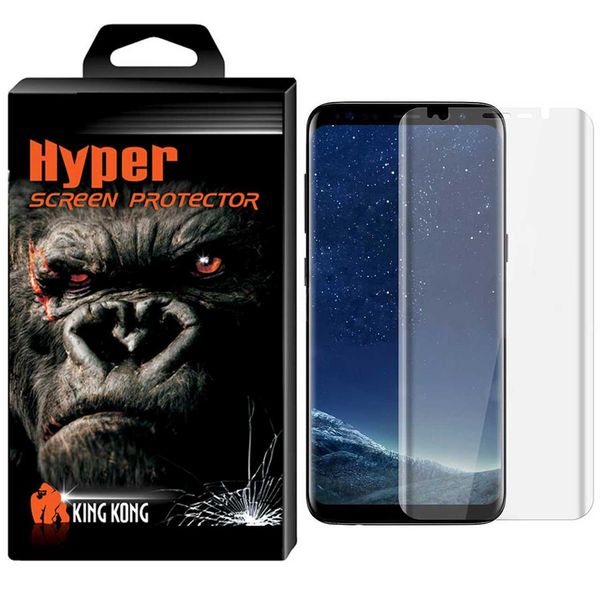 محافظ صفحه نمایش مات تی پی یو کینگ کونگ مدل Hyper Fullcover مناسب برای گوشی موبایل سامسونگ Galaxy S8 Plus محافظ صفحه نمایش مات تی پی یو کینگ کونگ مدل Hyper Fullcover مناسب برای گوشی موبایل سامسونگ Galaxy S8 Plus