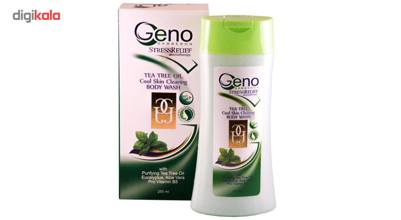 شامپو بدن گنو مدل Cool Skin Clearing حجم 250 میلی لیتر بسته 2 عددی