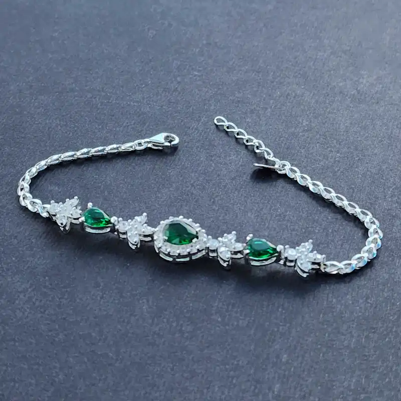 دستبند نقره زنانه مدل 30587